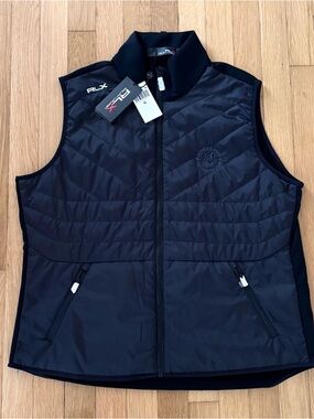 New RLX Golf Puffer Vest Ralph Lauren 122nd US Open at The Country Club Size XL